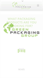 Mobile Screenshot of greenpackaginggroup.com